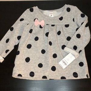 Carters 3T Toddler Girl Sweater NWT